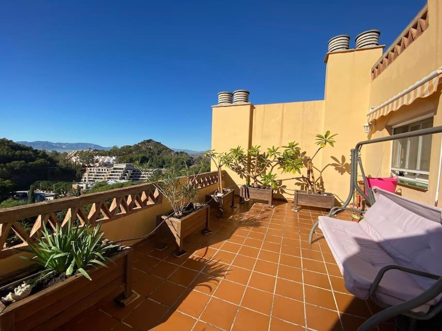 马拉加Espectacular Atico Duplex Con 2 Terrazas & Piscina别墅 外观 照片